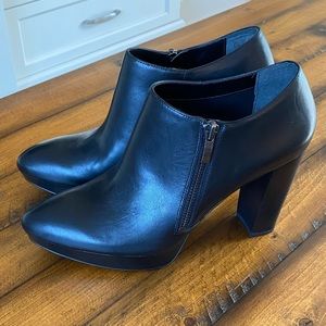 franco sarto sheila platform bootie